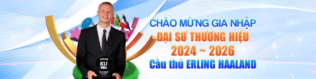 Banner nhà cái Kuwin đại sứ Erling Haaland