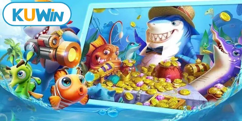 Không gian trải nghiệm bắn cá KUWIN vô cùng lôi cuốn